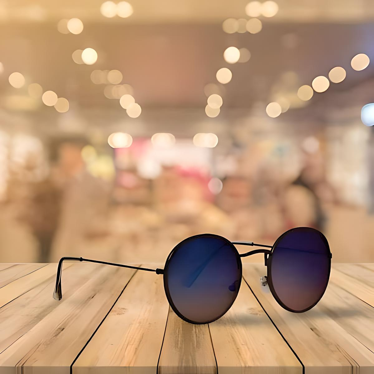 Timeless Style with Unisex Free-Size Round Sunglasses