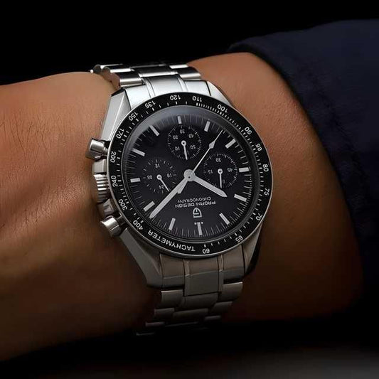 BD Men Silver Stainless Steel Strap Watch – Timeless Elegance Meets Modern Style