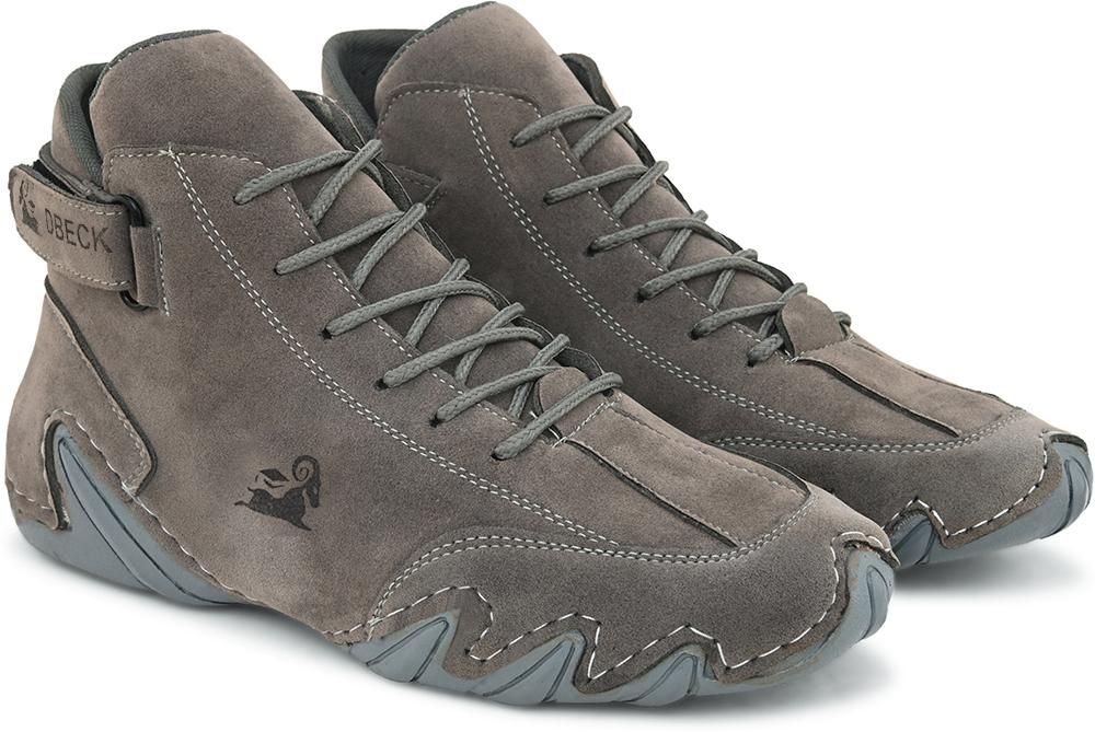 BOLLERO Grey Casual Sneakers for Men – Effortless Style Meets All-Day Comfort