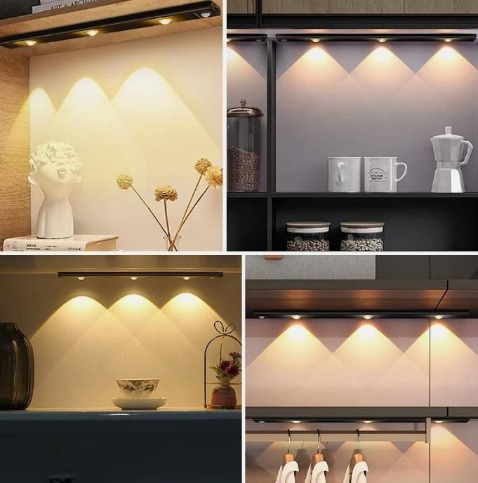 GlowSmart Wireless LED Motion Sensor Cabinet Light – Rechargeable & Stick-On Magic