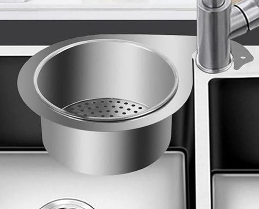 Elegant Swan-Design Stainless Steel Drain Basket – Stylish & Functional Sink Strainer