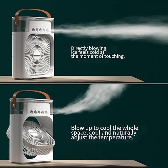 ChillMate™ 5-in-1 Portable Mist Fan – Cool, Refresh & Relax Anywhere You Go!