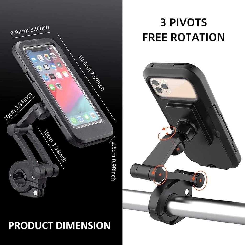 Universal 360° Rotation Waterproof Bike Phone Holder