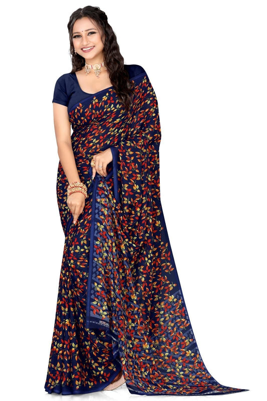 Elegant Georgette Saree – A Timeless Blend of Grace & Comfort