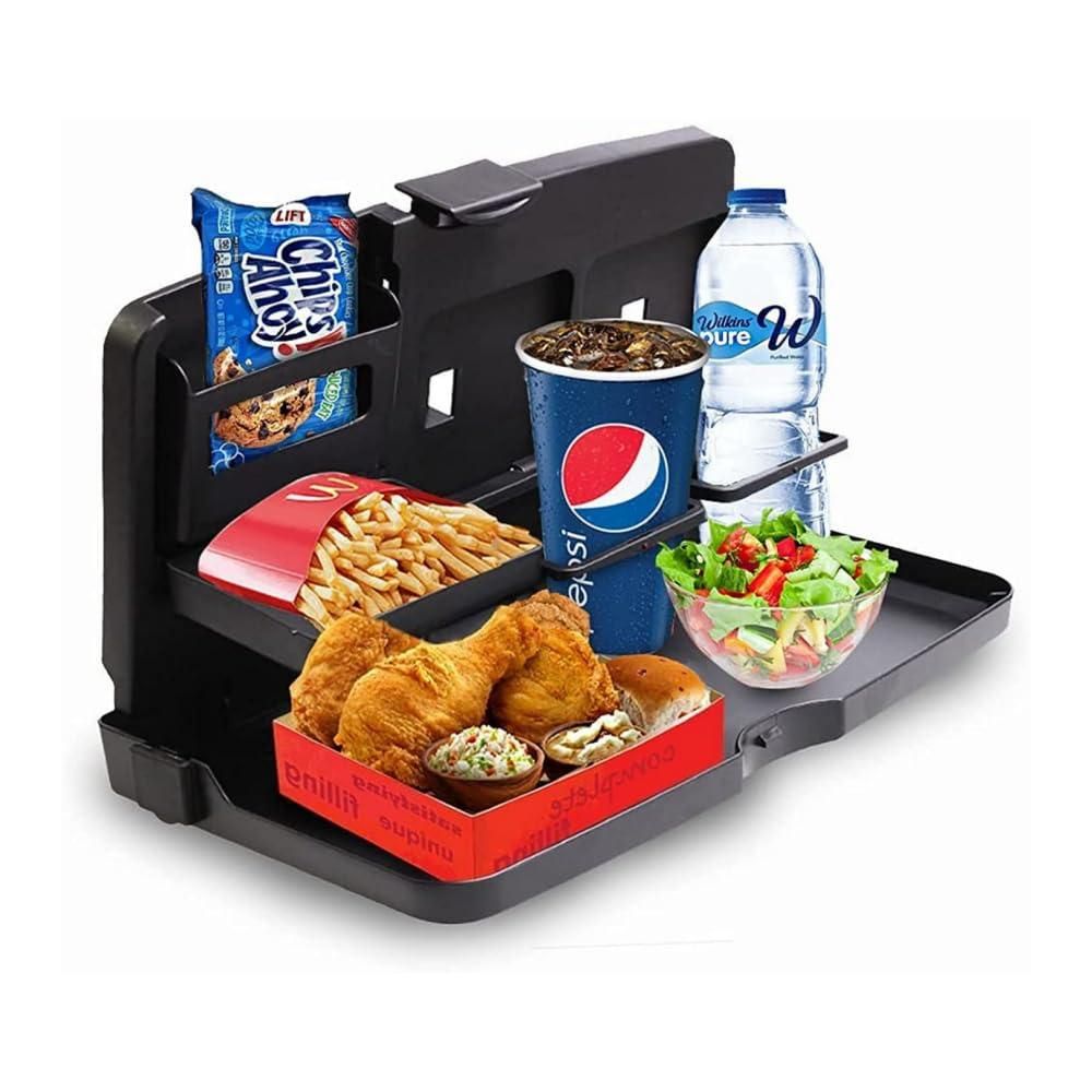 Car Travel Foldable Dining & Food Tray – Your Ultimate On-the-Go Companion