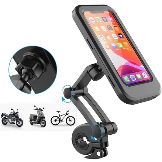 Universal 360° Rotation Waterproof Bike Phone Holder