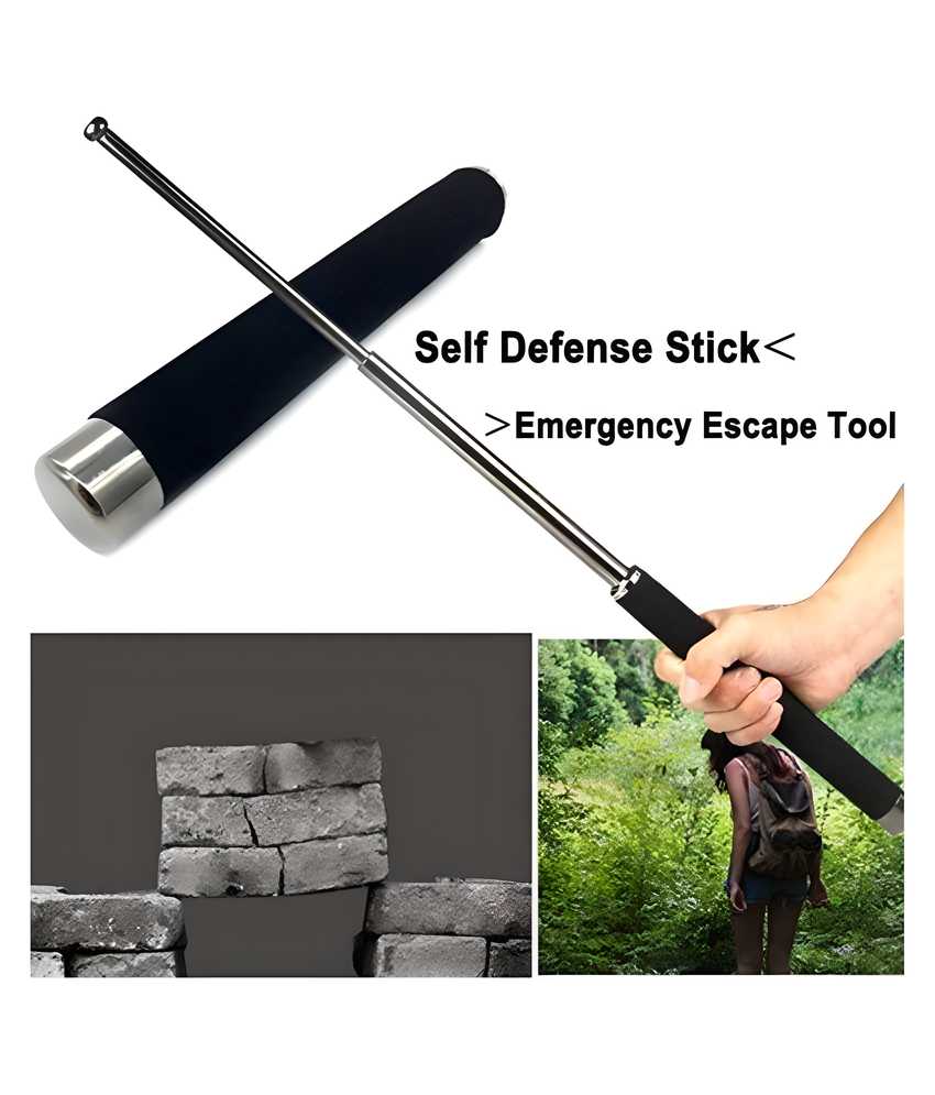Multi-Use Self Defense Stick & Retractable Hand Pointer – Compact, Powerful, and Ready When You Are