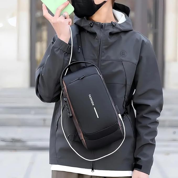 Storite Anti-Theft Sling Bag - Secure, Stylish & Versatile Crossbody Backpack for Everyday Use