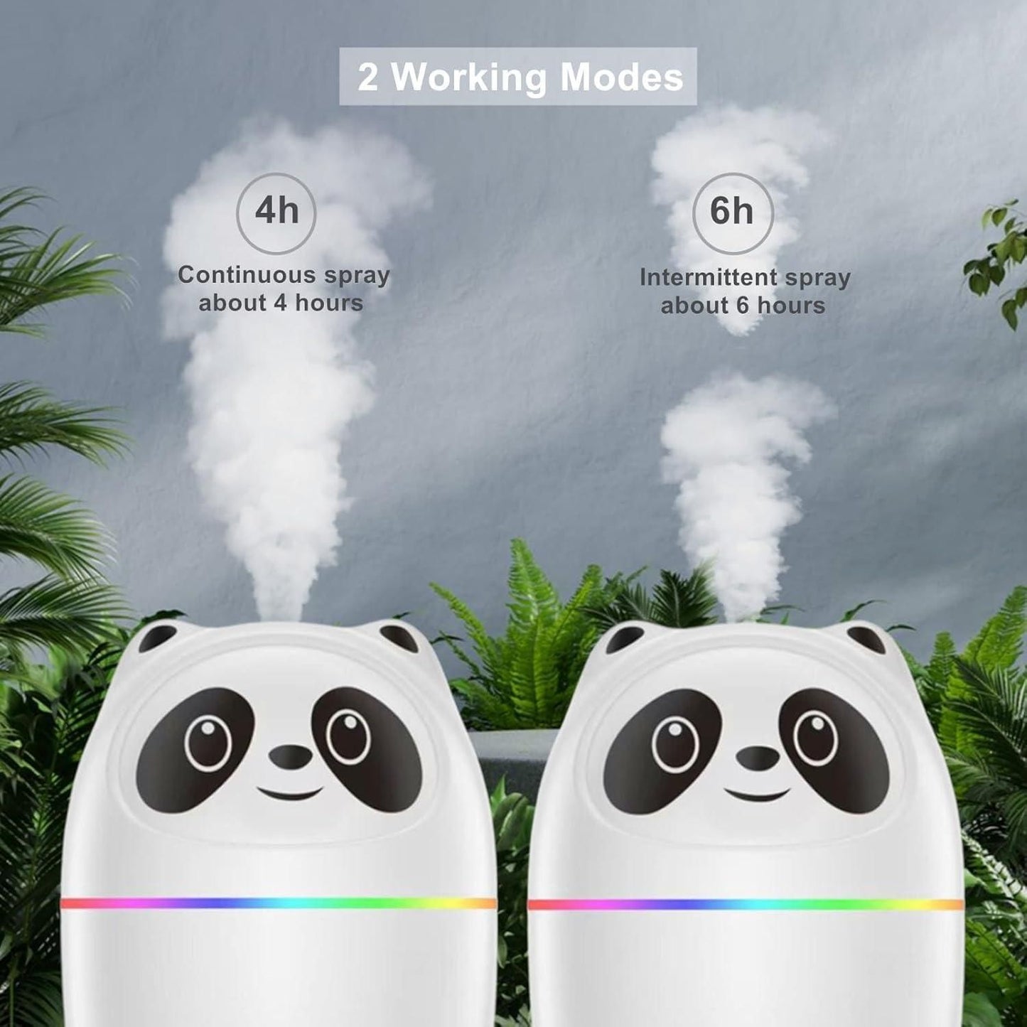 SnuggleGlow Cute Panda Night Lamp – Touch-Sensor Color Changing Light for Kids & Nursery