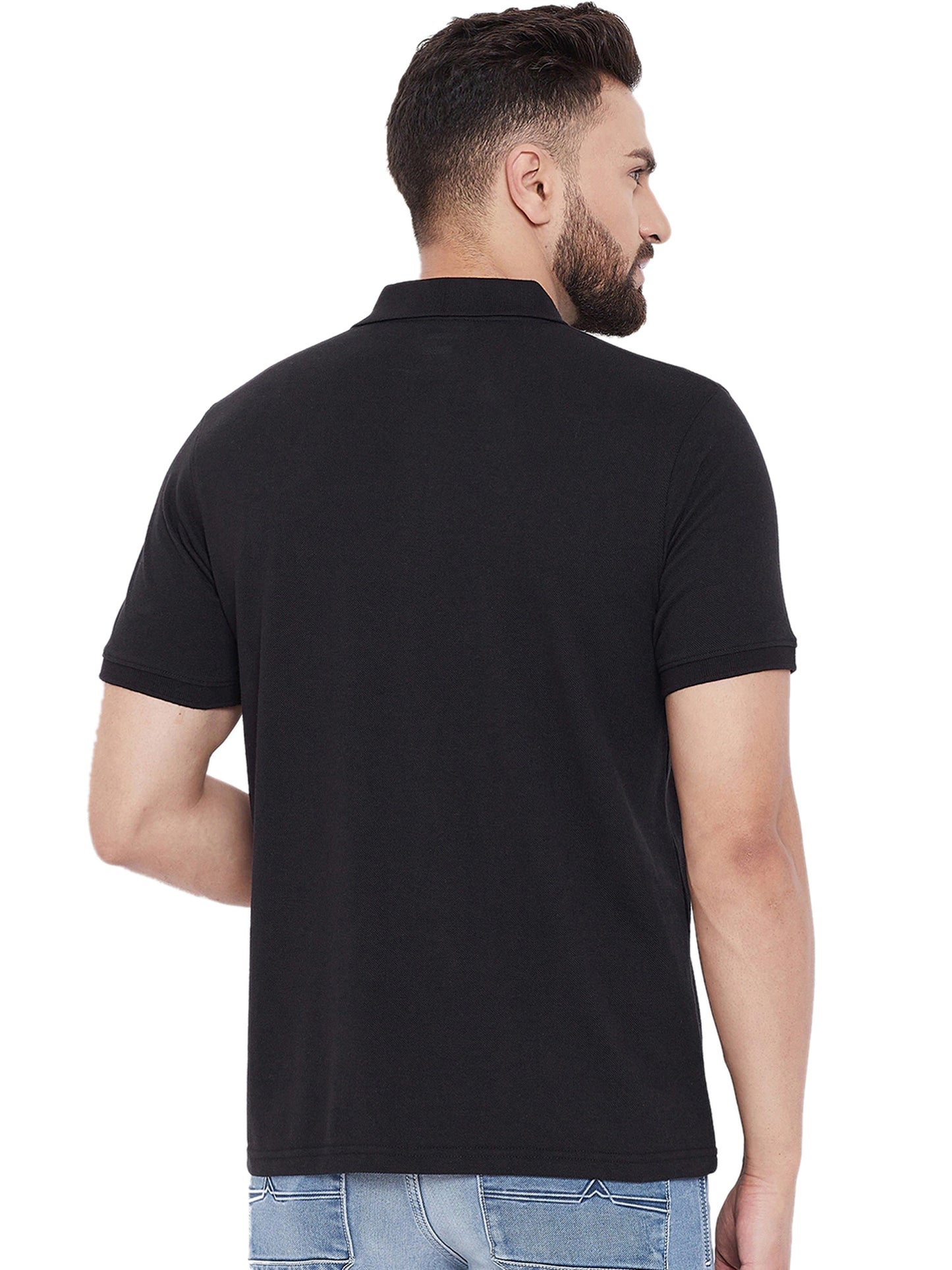 Upgrade Your Style with the Perfect Polo Pack – Set of 4 Premium Cotton Blend T-Shirts
