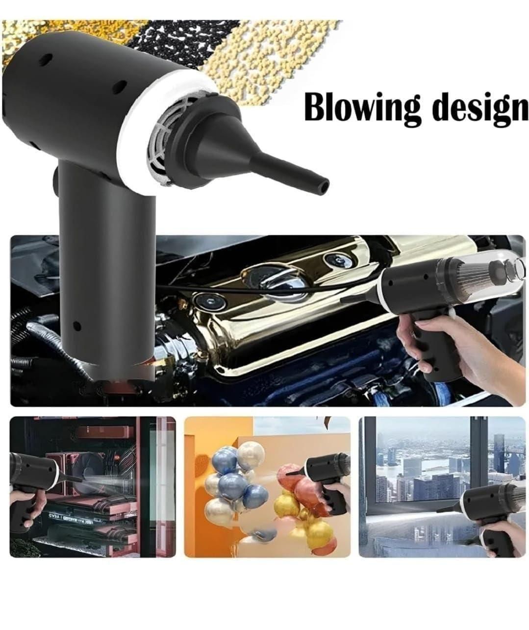 PowerSweep  Mini Cordless Vacuum & Air Duster – The Pocket-Sized Clean Machine