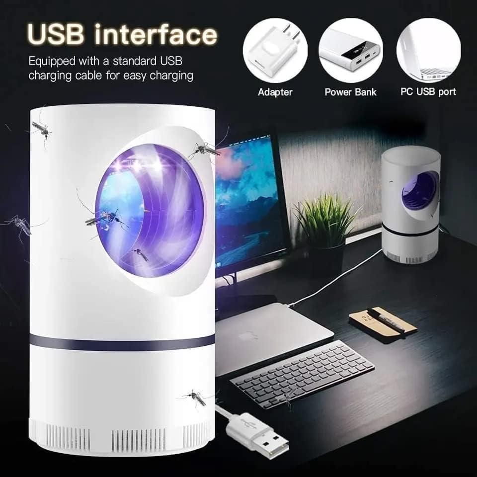 SilentZap Electric Insect Killer – Indoor & Outdoor Mosquito Trap (Rechargeable Suction Power)