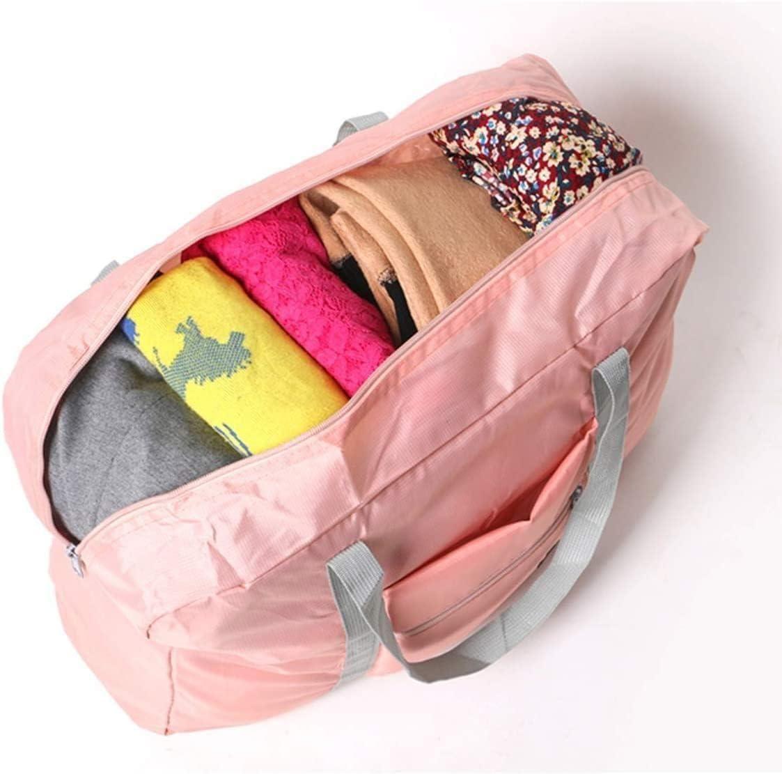 Foldable Travel Bag Tote - Lightweight, Waterproof Duffel for Easy Travel