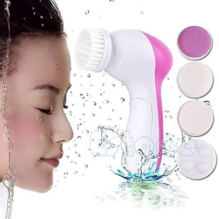 5-in-1 Portable Electric Facial Cleansing & Massaging System – Your Ultimate Skincare Companion