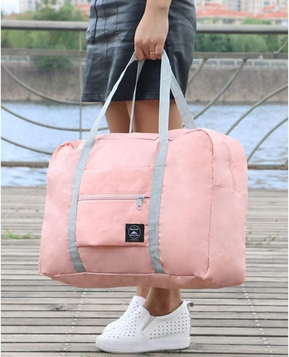 Foldable Travel Bag Tote - Lightweight, Waterproof Duffel for Easy Travel