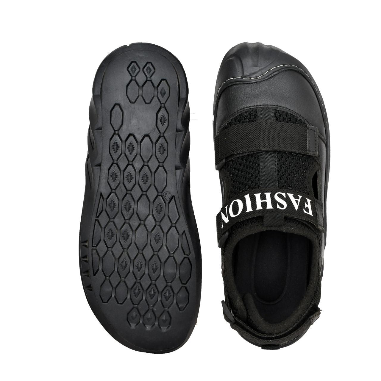 Men’s Stylish & Comfortable Daily Wear Sandals – Black