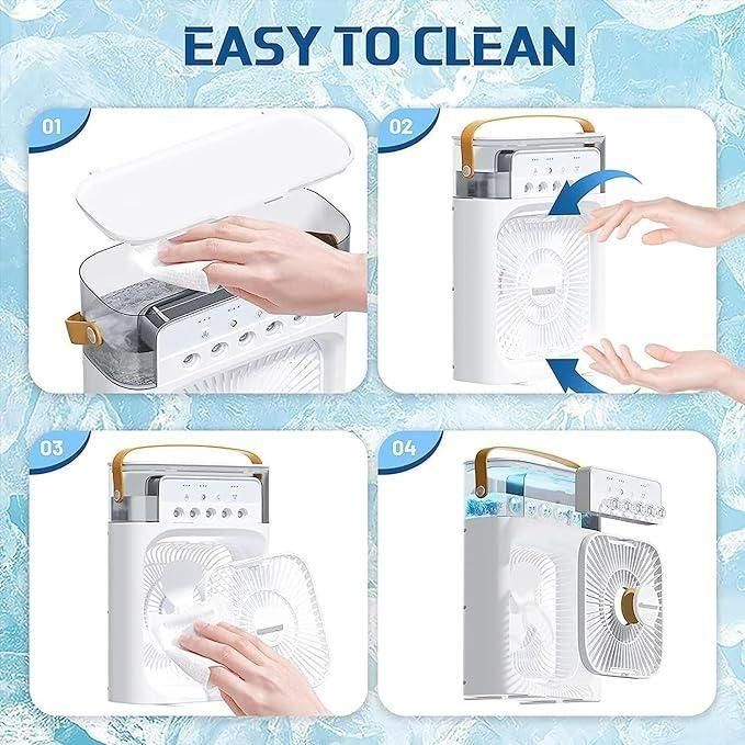 ChillMate™ 5-in-1 Portable Mist Fan – Cool, Refresh & Relax Anywhere You Go!