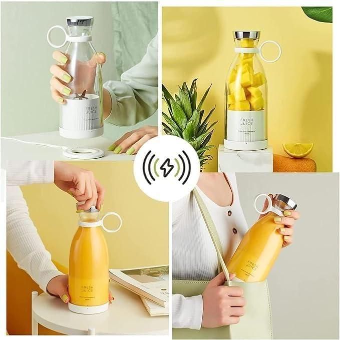 TravelBlend Portable USB Rechargeable Mini Juicer – Fresh Smoothies Anywhere, Anytime