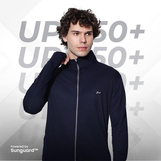 Men's Lightweight UV-Protection Sunscreen Jacket – Stay Cool, Look Sharp