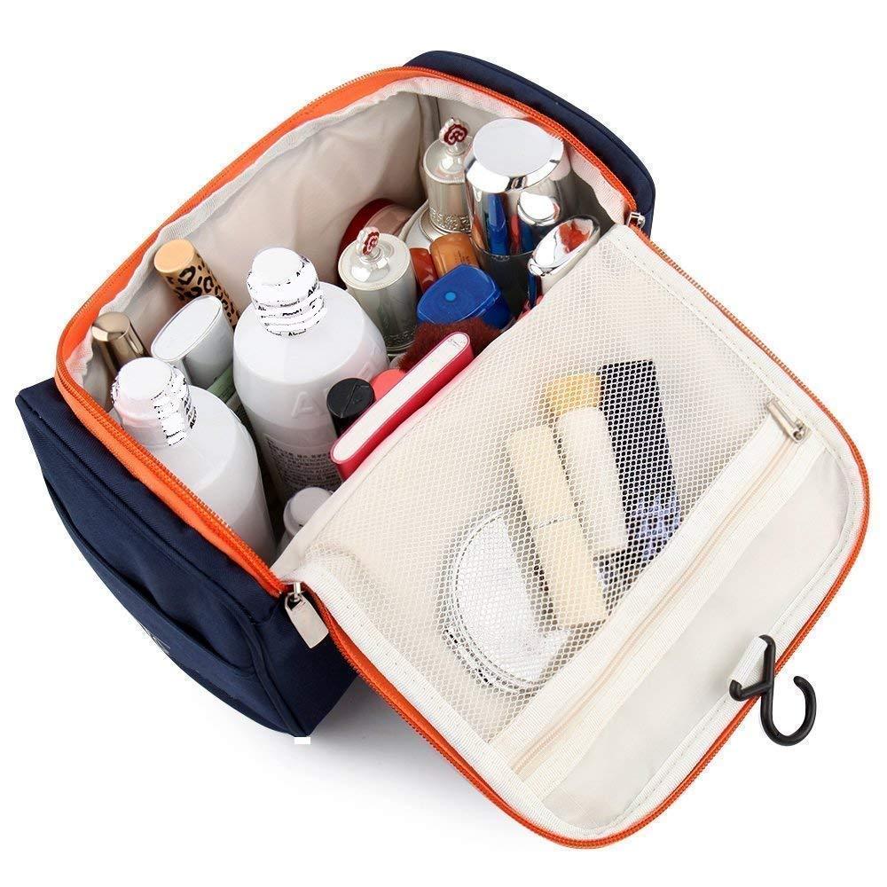 Trendy Blue Cosmetic Bag – Perfect for Stylish Organization