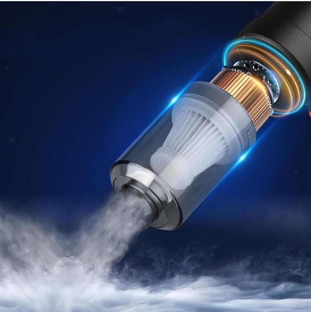 PowerSweep  Mini Cordless Vacuum & Air Duster – The Pocket-Sized Clean Machine