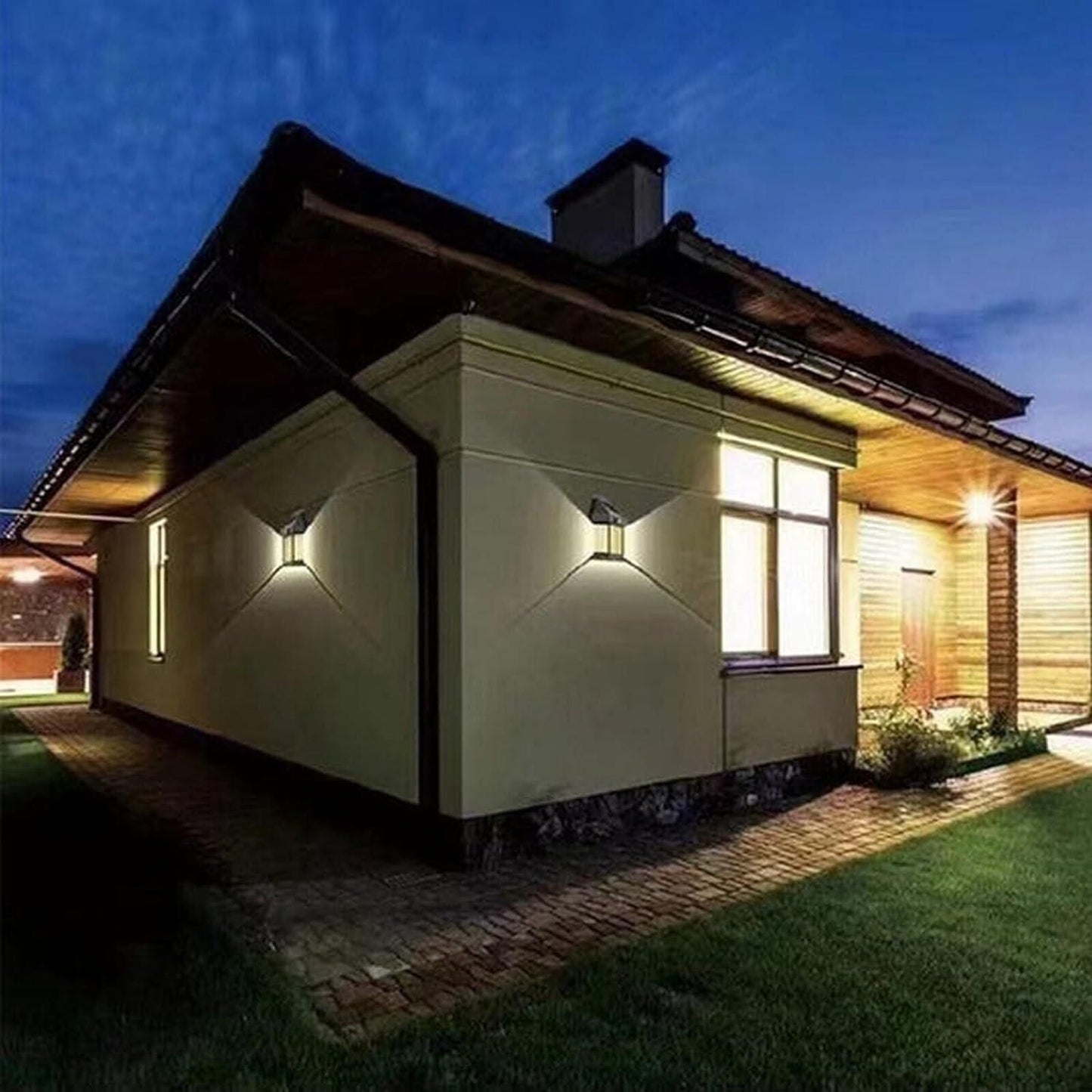 Illuminate Your Outdoors with Our Premium Solar Wall Light