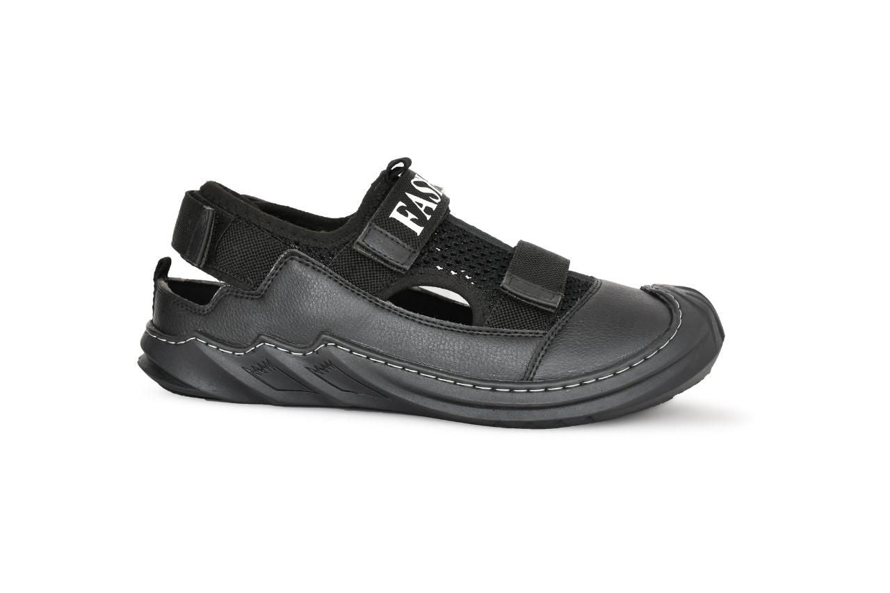 Men’s Stylish & Comfortable Daily Wear Sandals – Black