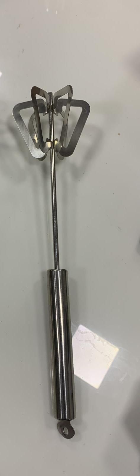 Effortless Whisk Pro – Manual Stainless Steel Kitchen Hand Whisk Mixer