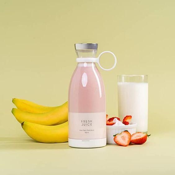 TravelBlend Portable USB Rechargeable Mini Juicer – Fresh Smoothies Anywhere, Anytime