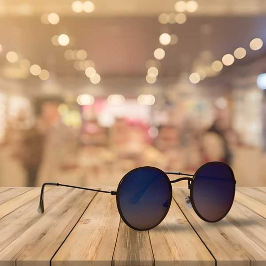 Timeless Style with Unisex Free-Size Round Sunglasses