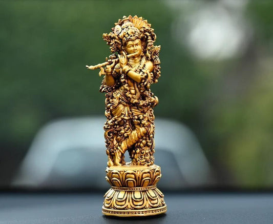 Shree Krishna Idol for Car Dashboard – Divine Blessings on the Go