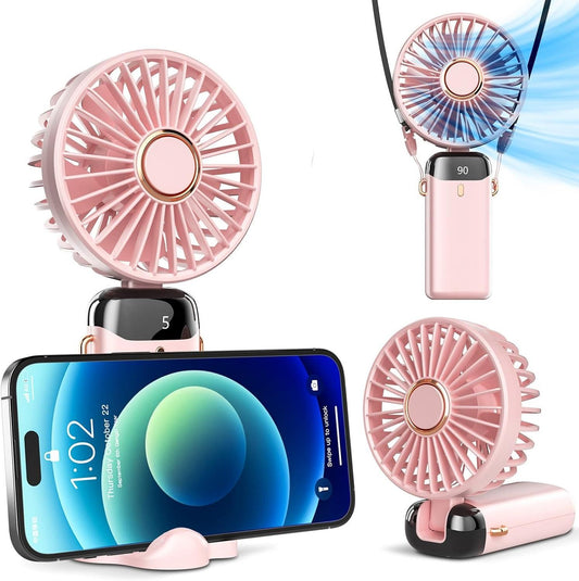 CoolBreez  3-in-1 Mini Fan – Your Stylish Pocket-Sized Chill Zone
