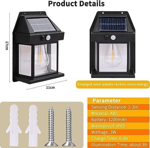 Illuminate Your Outdoors with Our Premium Solar Wall Light