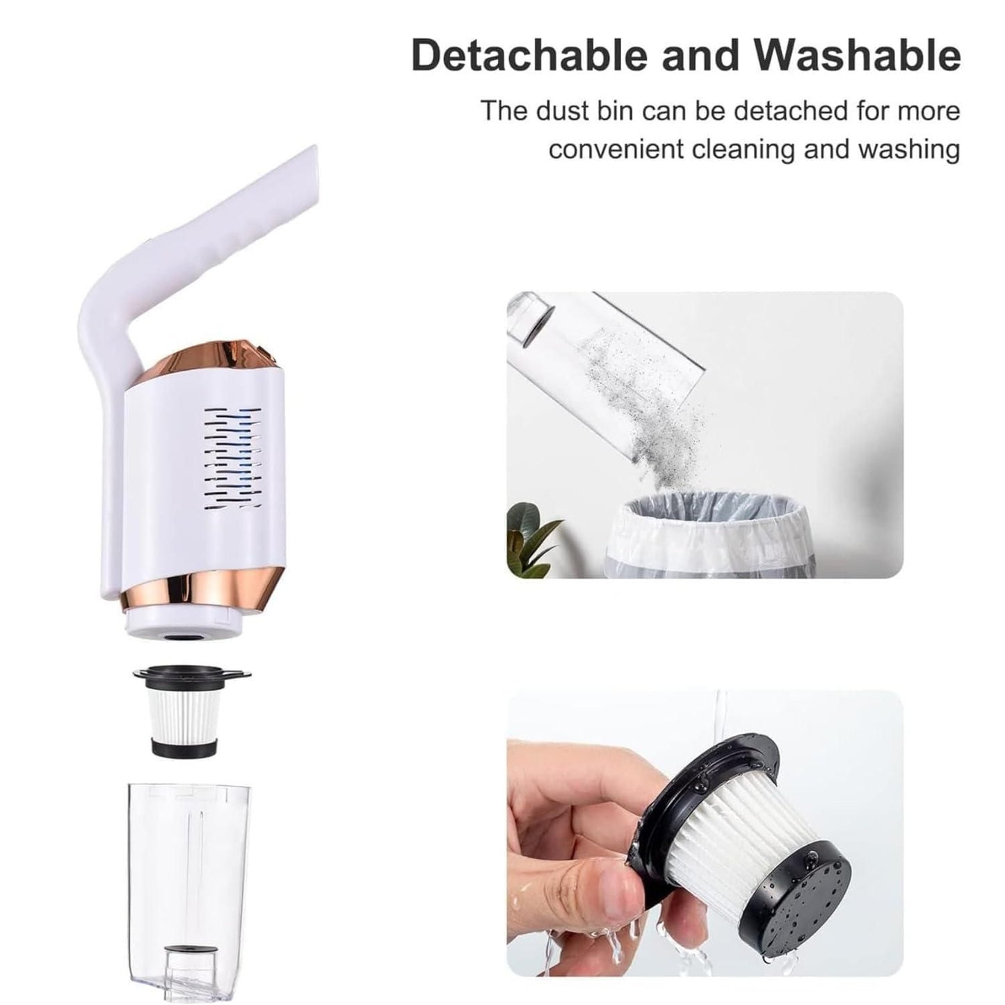 Portable Cordless Handheld Vacuum Cleaner – The Ultimate All-in-One Cleaning Machine