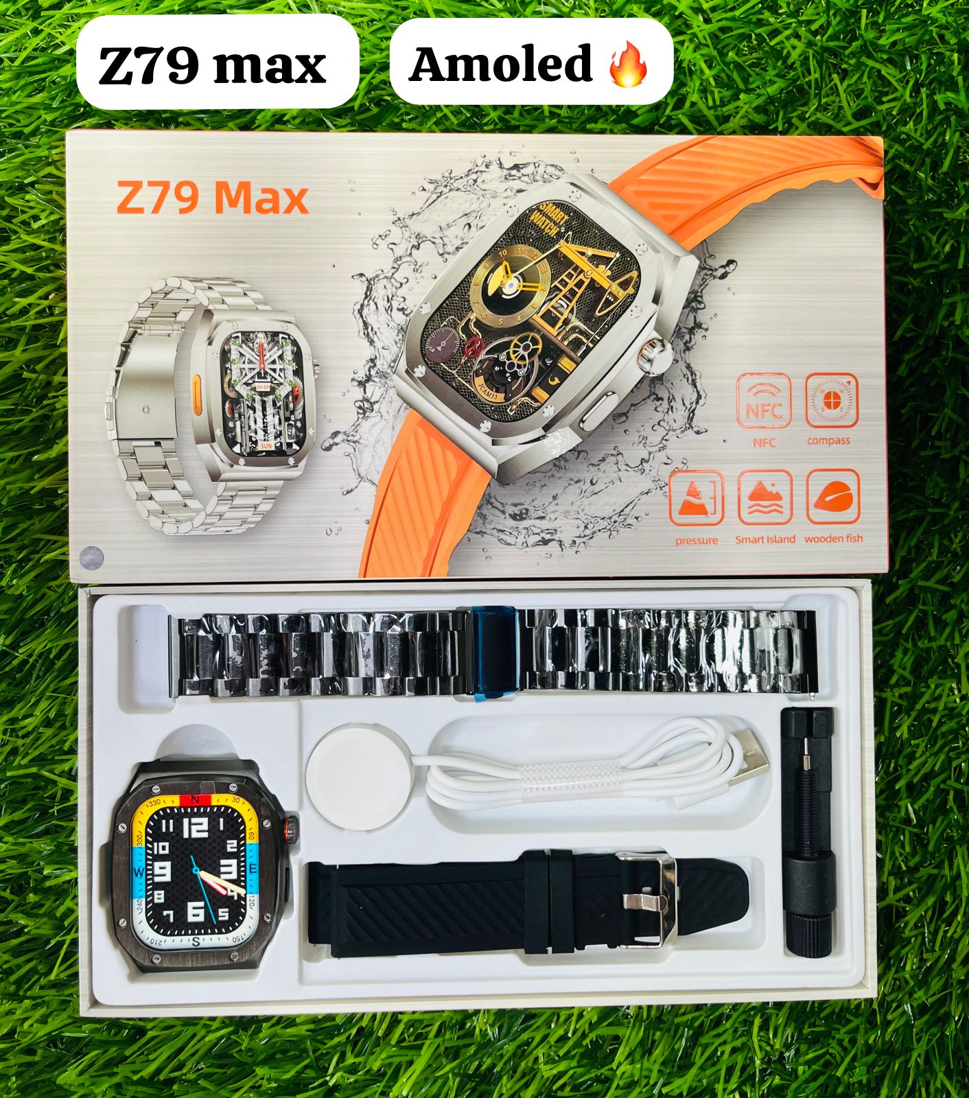 Z79 Max Smartwatch - The Ultimate Fitness & Tech Companion